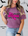 MAMA Checkered Pink Sequin