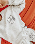 Tired Moms Club Embroidered Set