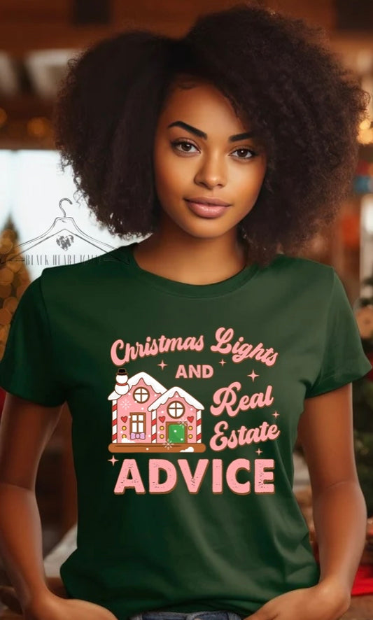 Christmas Lights & Real Estate Advice