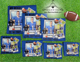 Custom Football Frame (4 Pictures)