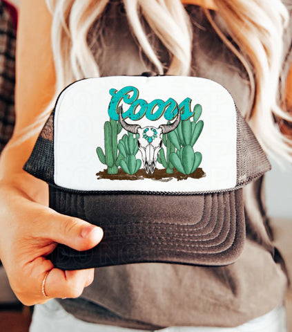 Coors Cactus Foam Trucker Hat