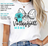 Custom Volleyball Mama